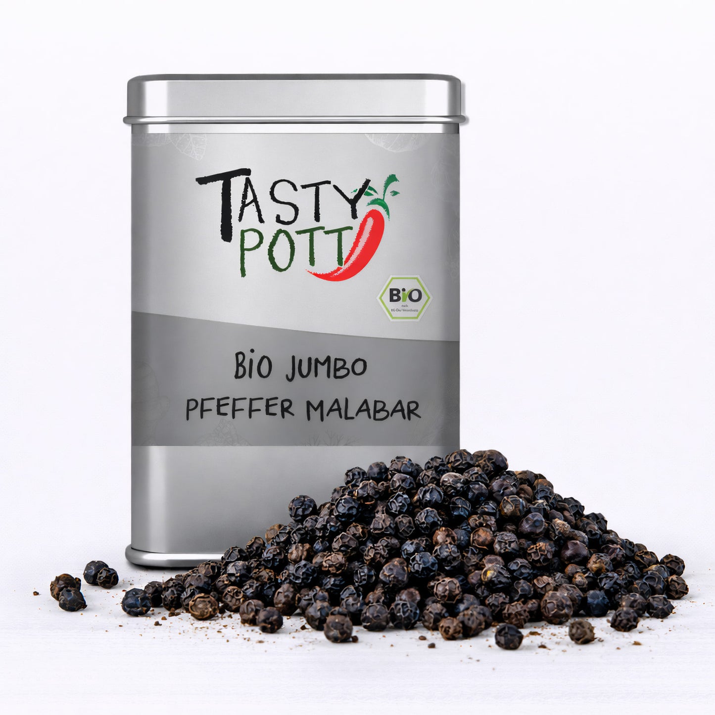 Bio Jumbo Malabar Pfeffer ganz - 70g von Tasty Pott