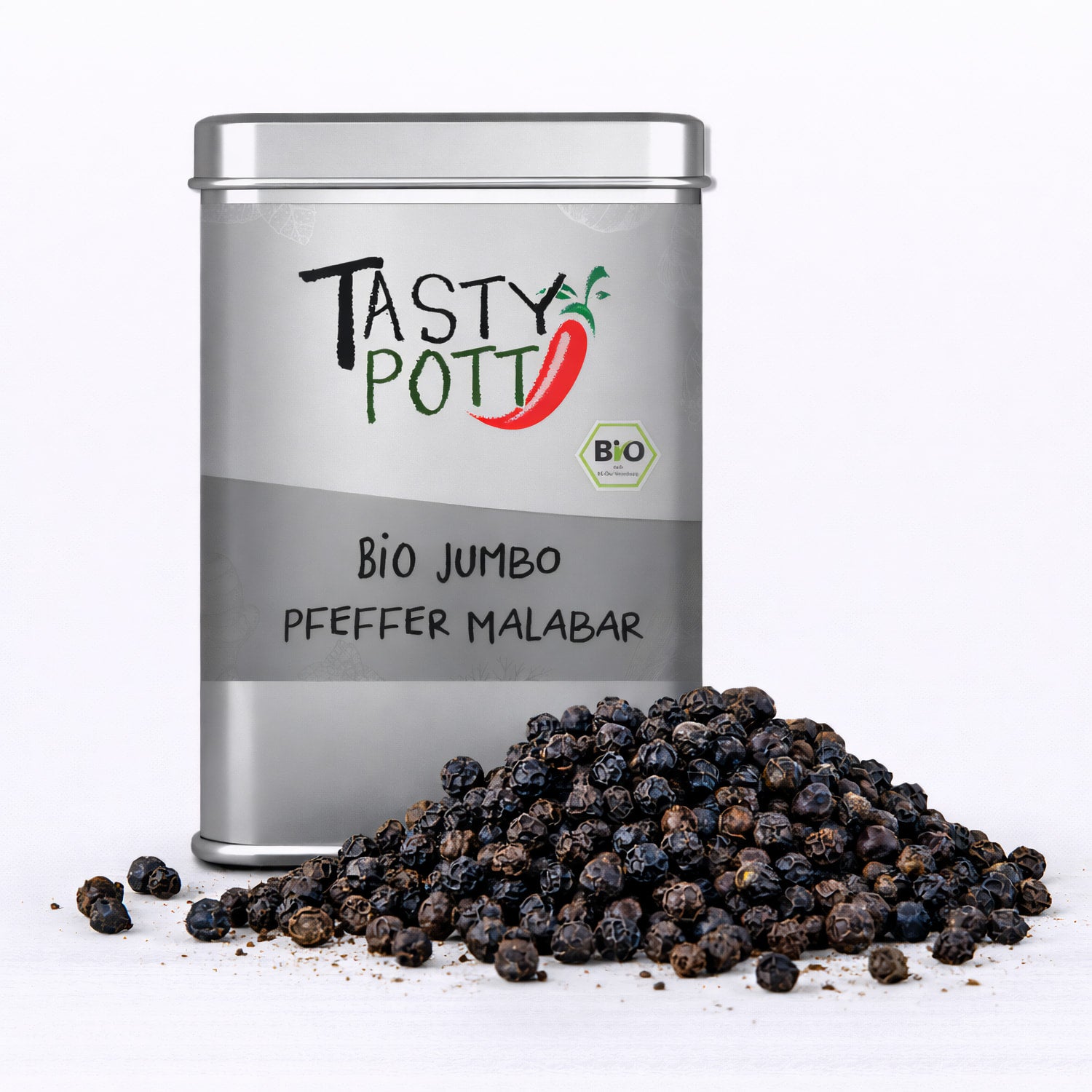 Bio Jumbo Malabar Pfeffer ganz - 70g von Tasty Pott