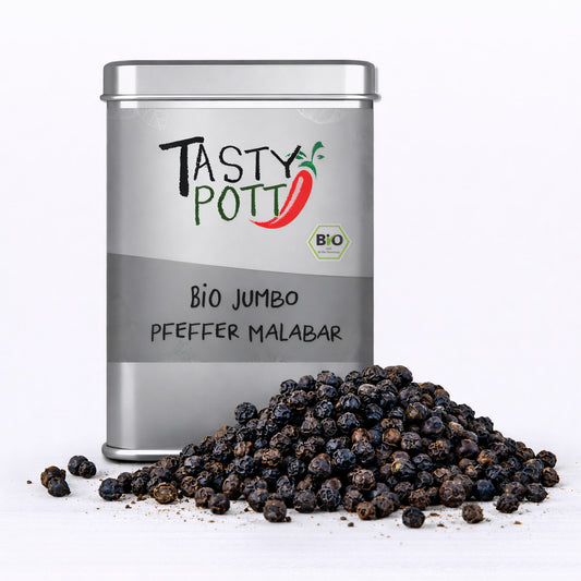 Bio Jumbo Malabar Pfeffer ganz - 70g von Tasty Pott