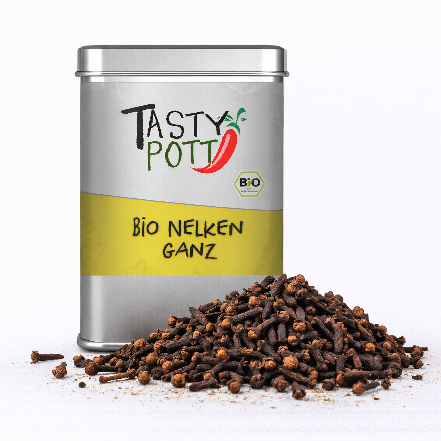 Bio Nelken ganz - 50g Dose von Tasty Pott