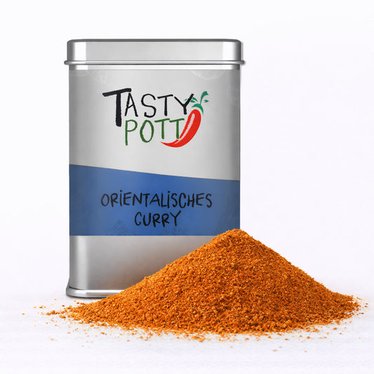 Orientalisches Curry - Currymischung - 75g Dose von Tasty Pott