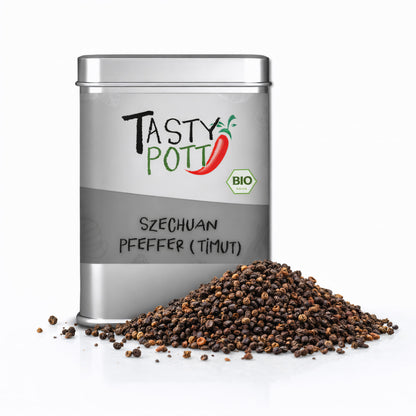 Tasty Pott Szechuan (Timut) Pfeffer ganz - 50g Dose
