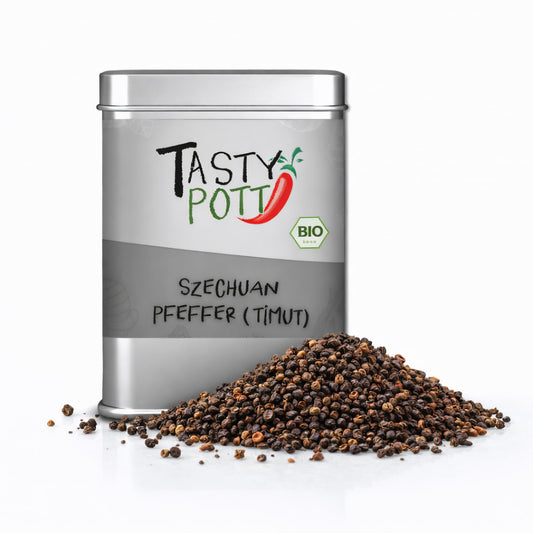 Tasty Pott Szechuan (Timut) Pfeffer ganz - 50g Dose