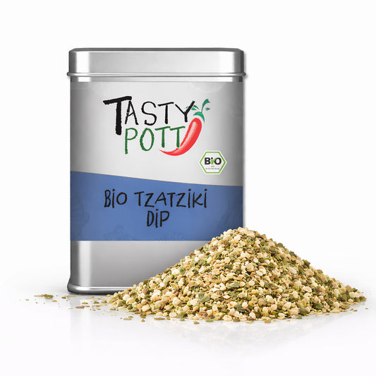 Tasty Pott Bio Tzatziki Dip Gewürzmischung - 100g Dose