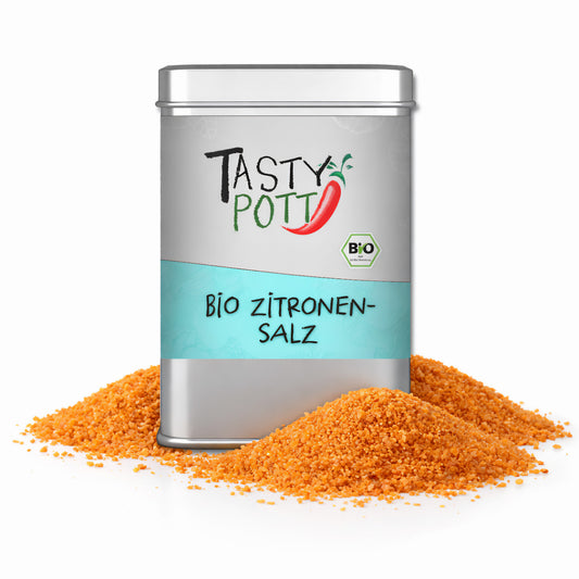 Tasty Pott Bio Zitronensalz - 100g Dose