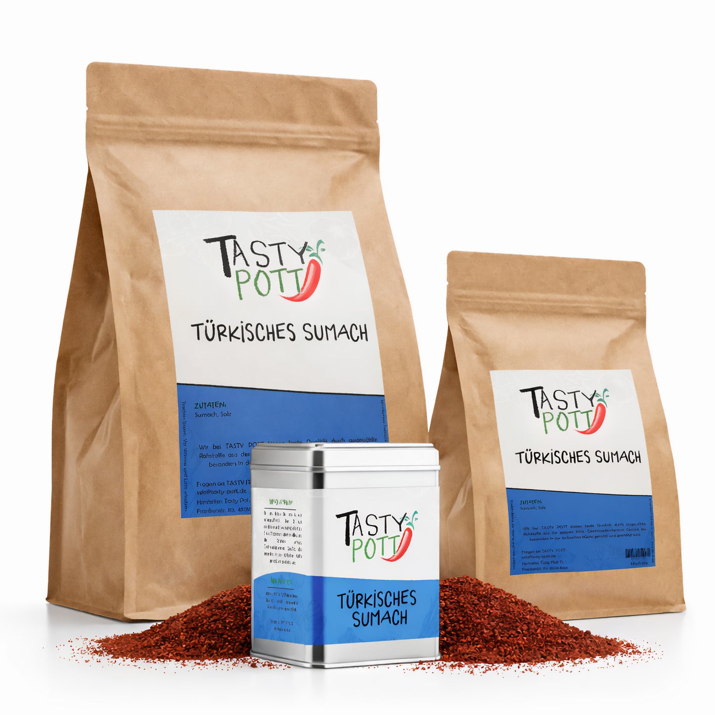 Türkisches Sumach Pulver ab 30g Beutel von Tasty Pott