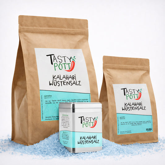 Kalahari Wüstensalz ab 30g Beutel von Tasty Pott