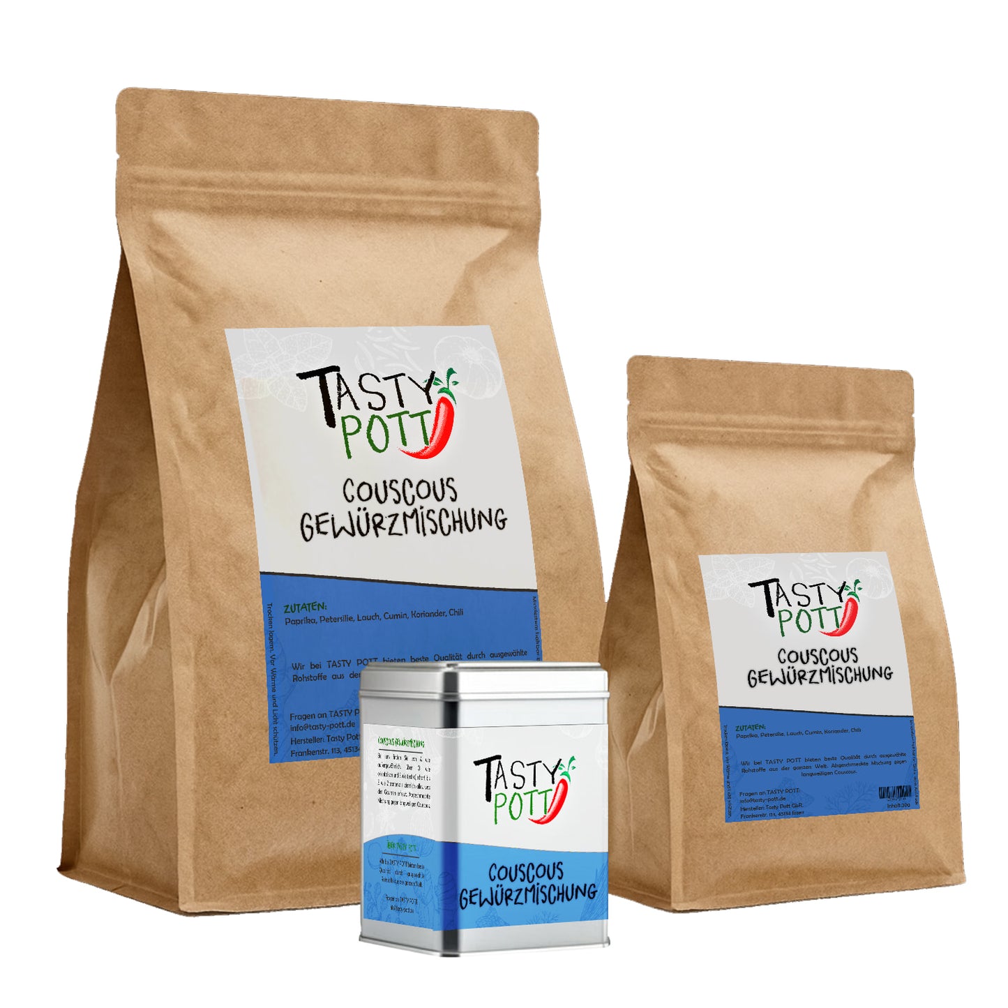 Couscous Gewürzmischung ab 30g Beutel von Tasty Pott — Abbildung 6