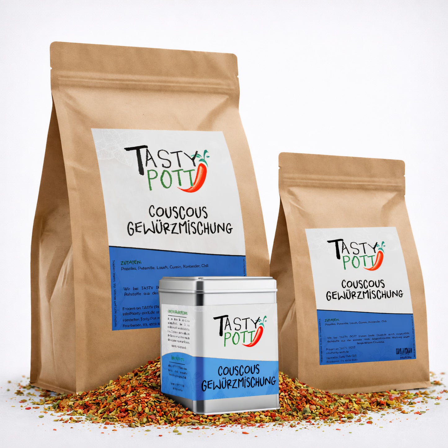 Couscous Gewürzmischung ab 30g Beutel von Tasty Pott