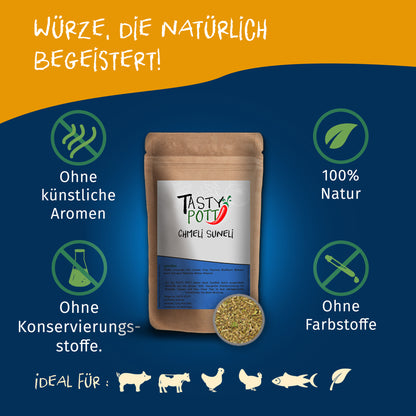 Chmeli Suneli Gewürzmischung 50g Dose von Tasty Pott — Abbildung 2