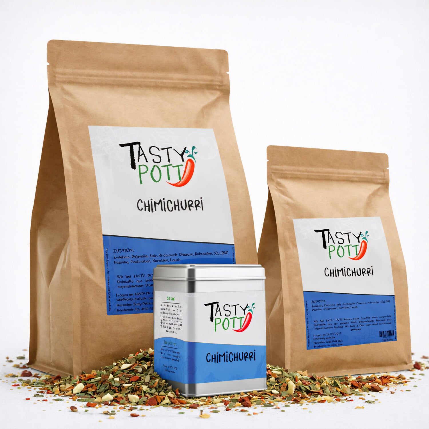 Chimichurri Gewürzmischung - ab 30g Beutel von Tasty Pott
