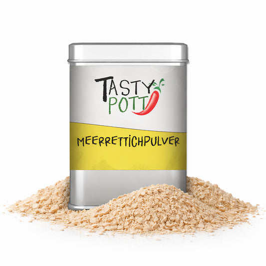 Tasty Pott Meerrettichpulver natürlich scharf - 70g Dose