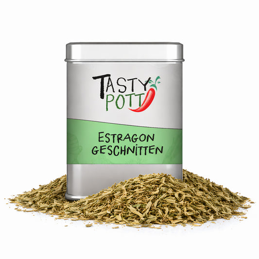 Estragon Gewürz geschnitten & getrocknet - 30g Dose von Tasty Pott