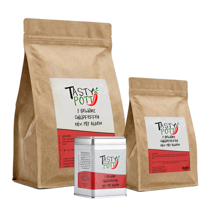 Tasty Pott 7 Gewürz Chilipfeffer mit Algen scharfe Mischung - ab 30g Beutel — Abbildung 6
