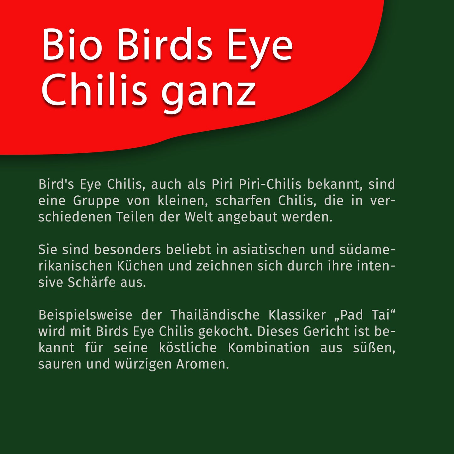 Bio Birds Eye Chili ganz - 30g Dose von Tasty Pott — Abbildung 4