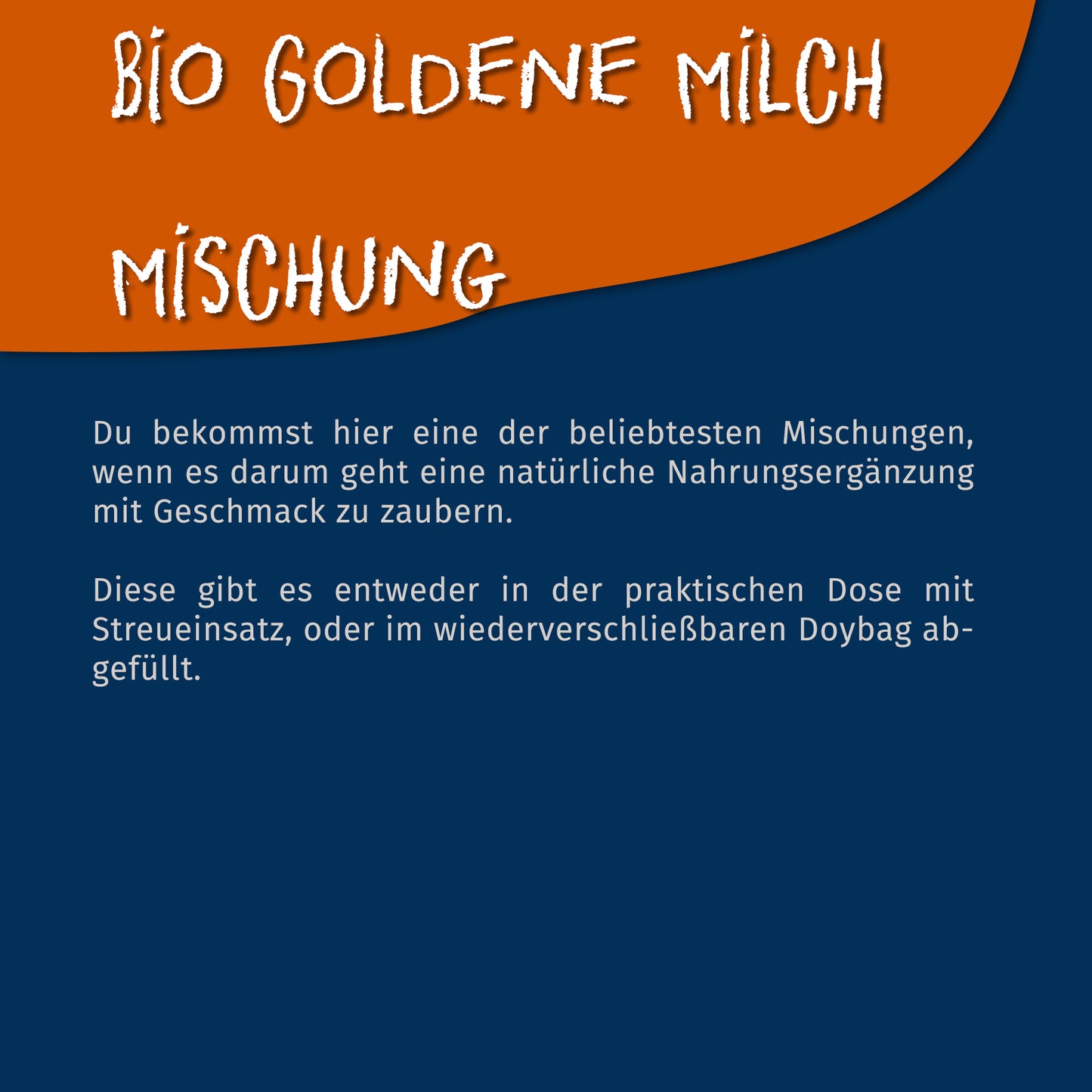 Bio Goldene Milch Mischung - 80g Dose von Tasty Pott — Abbildung 4