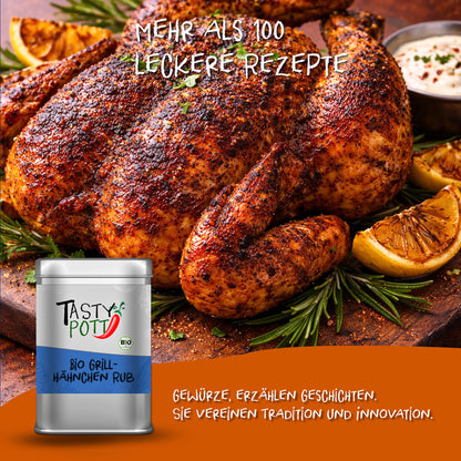 Bio Grillhähnchen Rub - 100g Dose von Tasty Pott — Abbildung 5