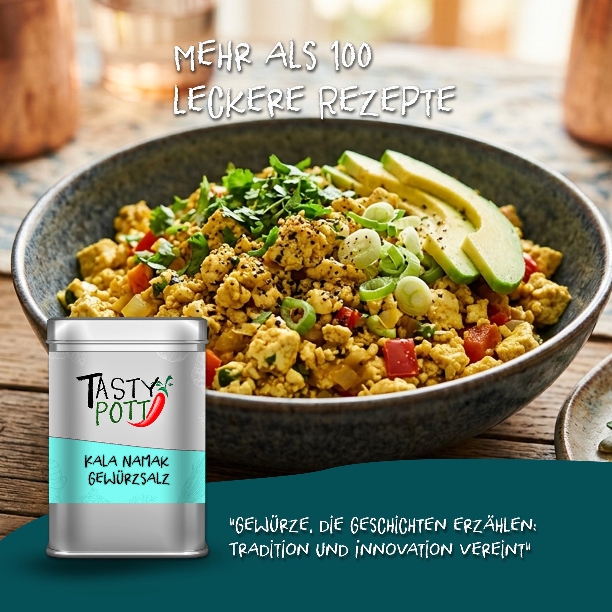 Kala Namak Salz - Schwarzsalz- ab 30g von Tasty Pott — Abbildung 5