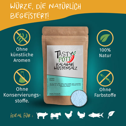 Kalahari Wüstensalz ab 30g Beutel von Tasty Pott — Abbildung 2