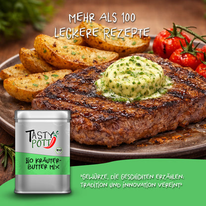Bio Kräuterbutter Mix - ab 30g Nachfüllbeutel von Tasty Pott — Abbildung 5