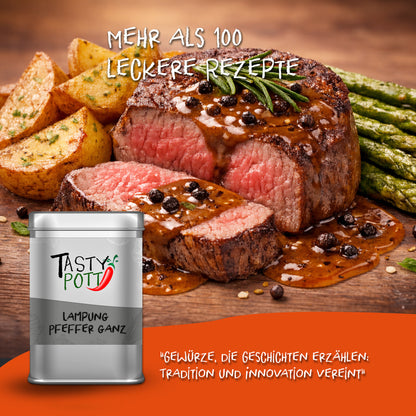 Lampung Pfeffer ganz - Stangenpfeffer - 50g Dose von Tasty Pott — Abbildung 5