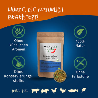 Bio Köfte Fix Orientalische Mischung - ab 30g im Beutel von Tasty Pott — Abbildung 2