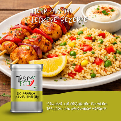 Tasty Pott Paprika Pulver geräuchert - 100g Dose — Abbildung 5