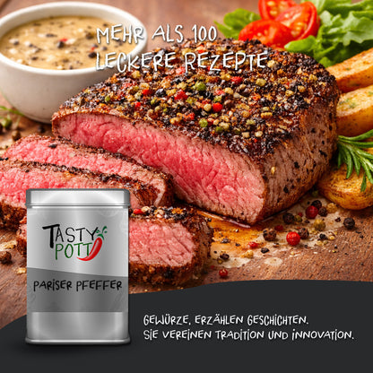 Pariser Pfeffer Mix 70g Dose von Tasty Pott — Abbildung 5