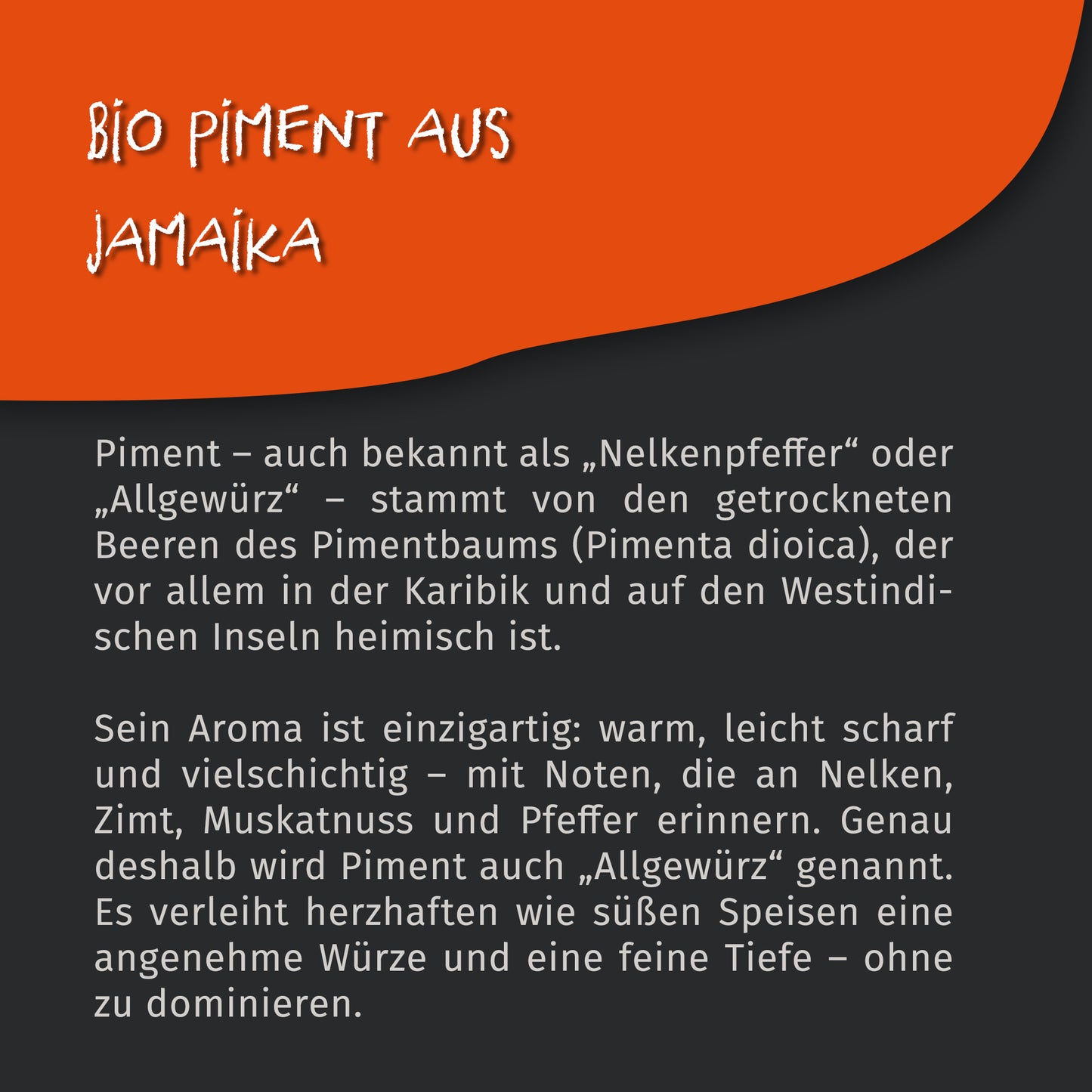 Bio Piment aus Jamaika ganz - 70g Dose von Tasty Pott — Abbildung 4