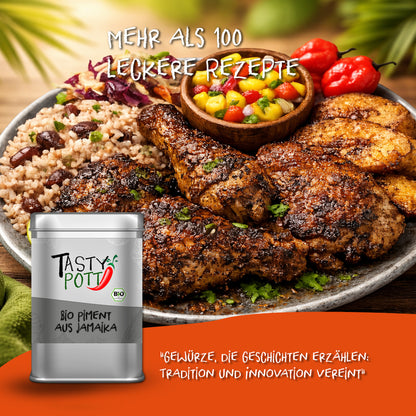 Bio Piment aus Jamaika ganz - 70g Dose von Tasty Pott — Abbildung 5