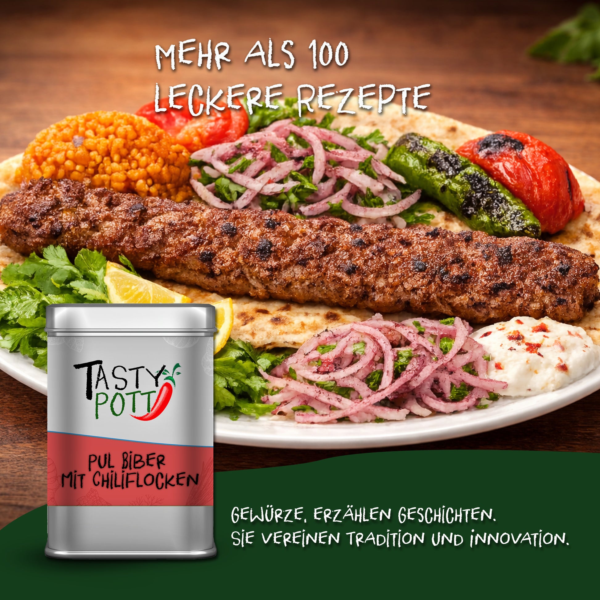 Pul Biber mit Chiliflocken ab 30g Beutel von Tasty Pott — Abbildung 5