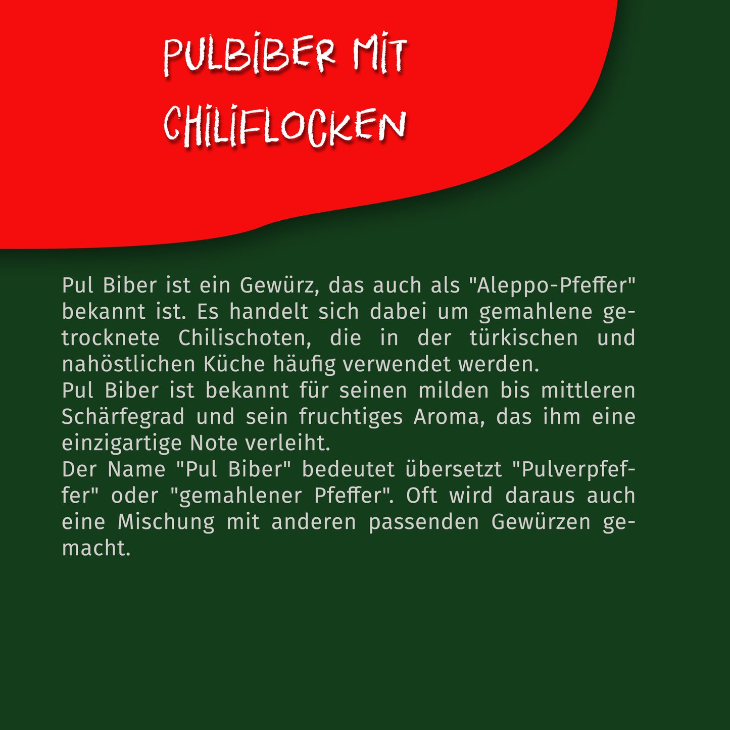 Pul Biber mit Chiliflocken - 50g Dose von Tasty Pott — Abbildung 4