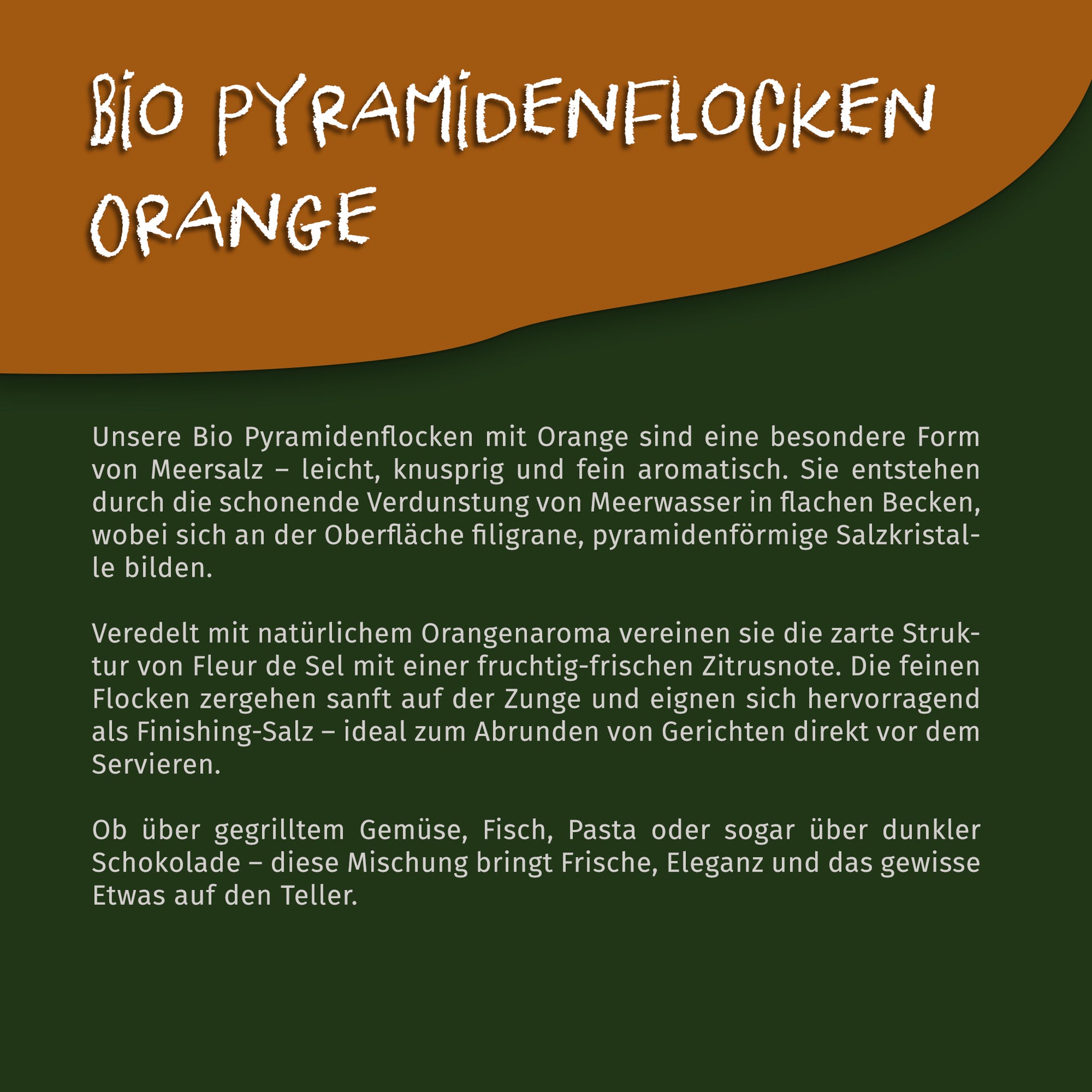 Bio Pyramidenflocken Orange - 85g Dose von Tasty Pott — Abbildung 4