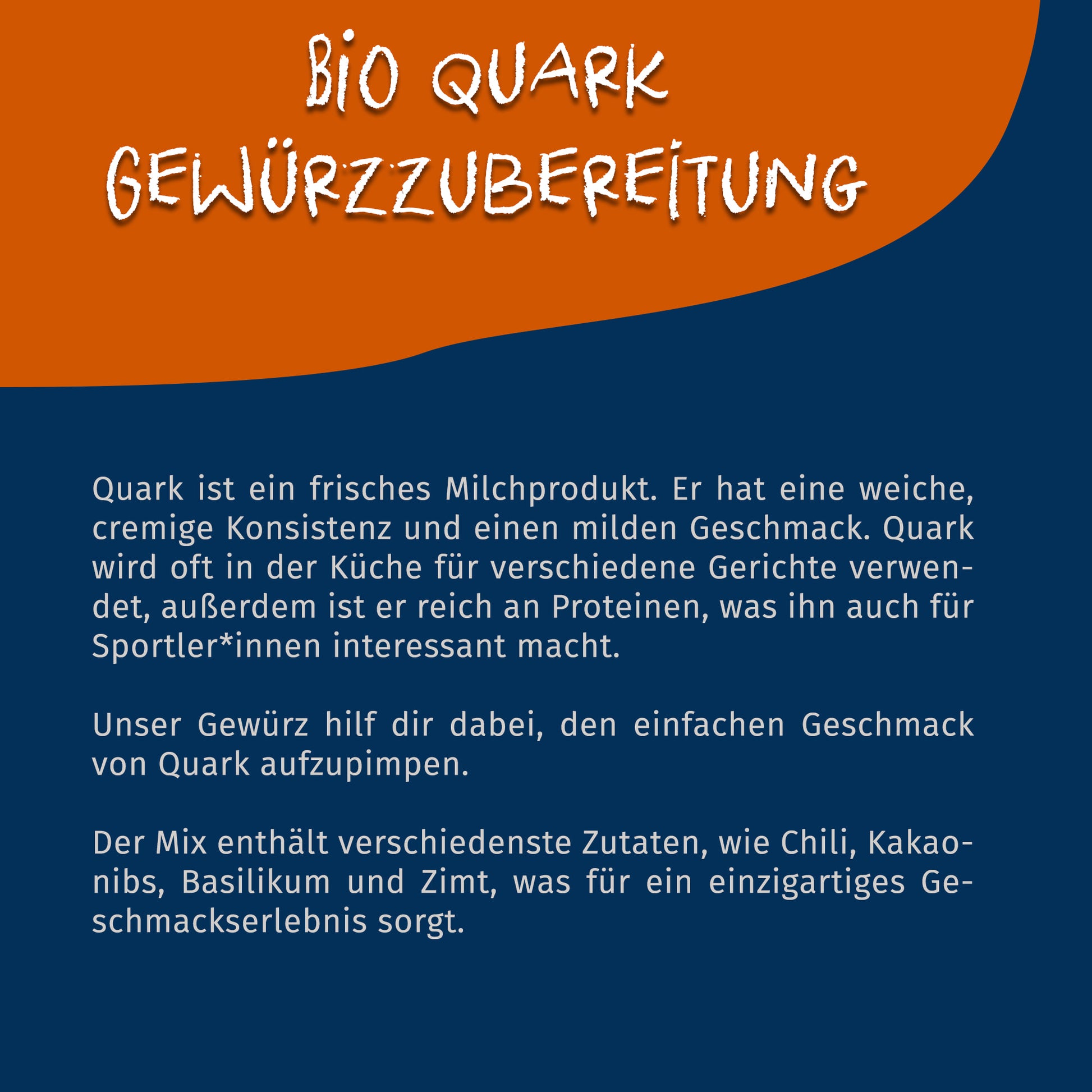 Bio Quark Mix 50g Gewürzdose von Tasty Pott — Abbildung 4