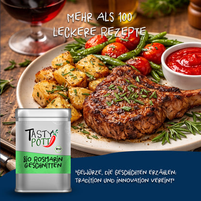 Bio Rosmarin getrocknet - ab 30g im Beutel von Tasty Pott — Abbildung 5