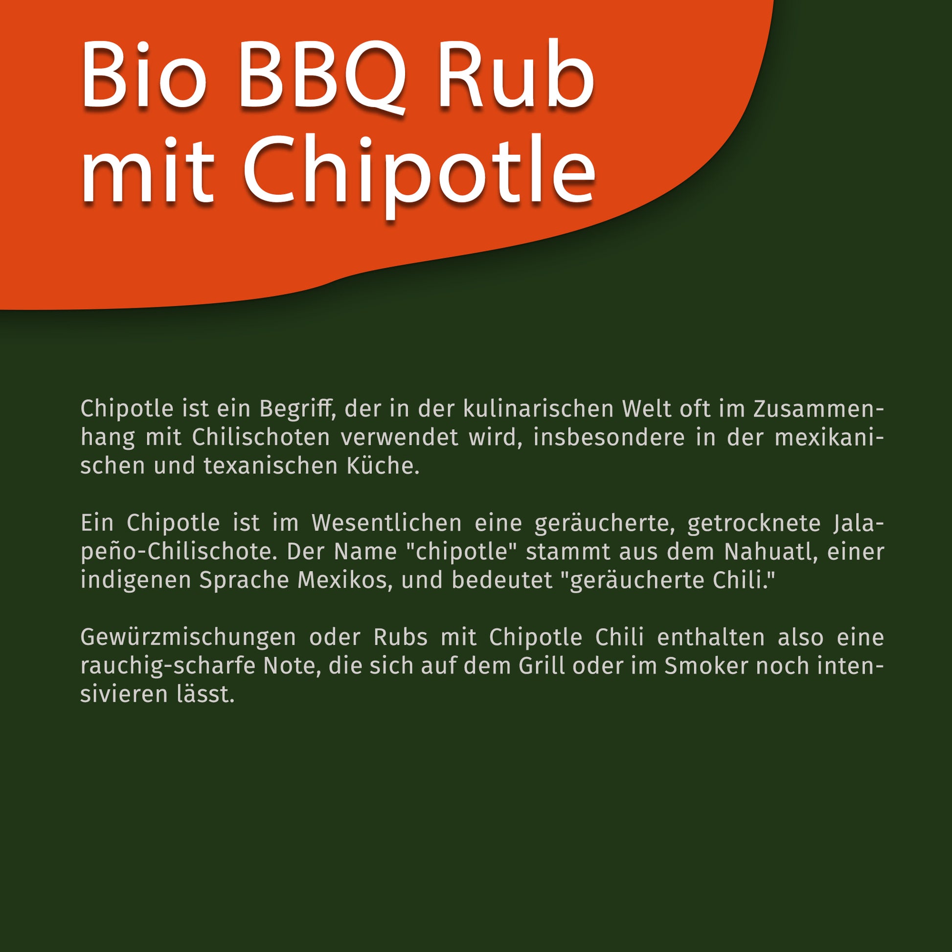 Bio BBQ Rub mit Chipotle - ab 30g im Beutel von Tasty Pott — Abbildung 3