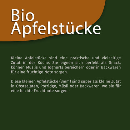 Tasty Pott Bio Apfelstücke (3mm) - ab 30g Beutel — Abbildung 4