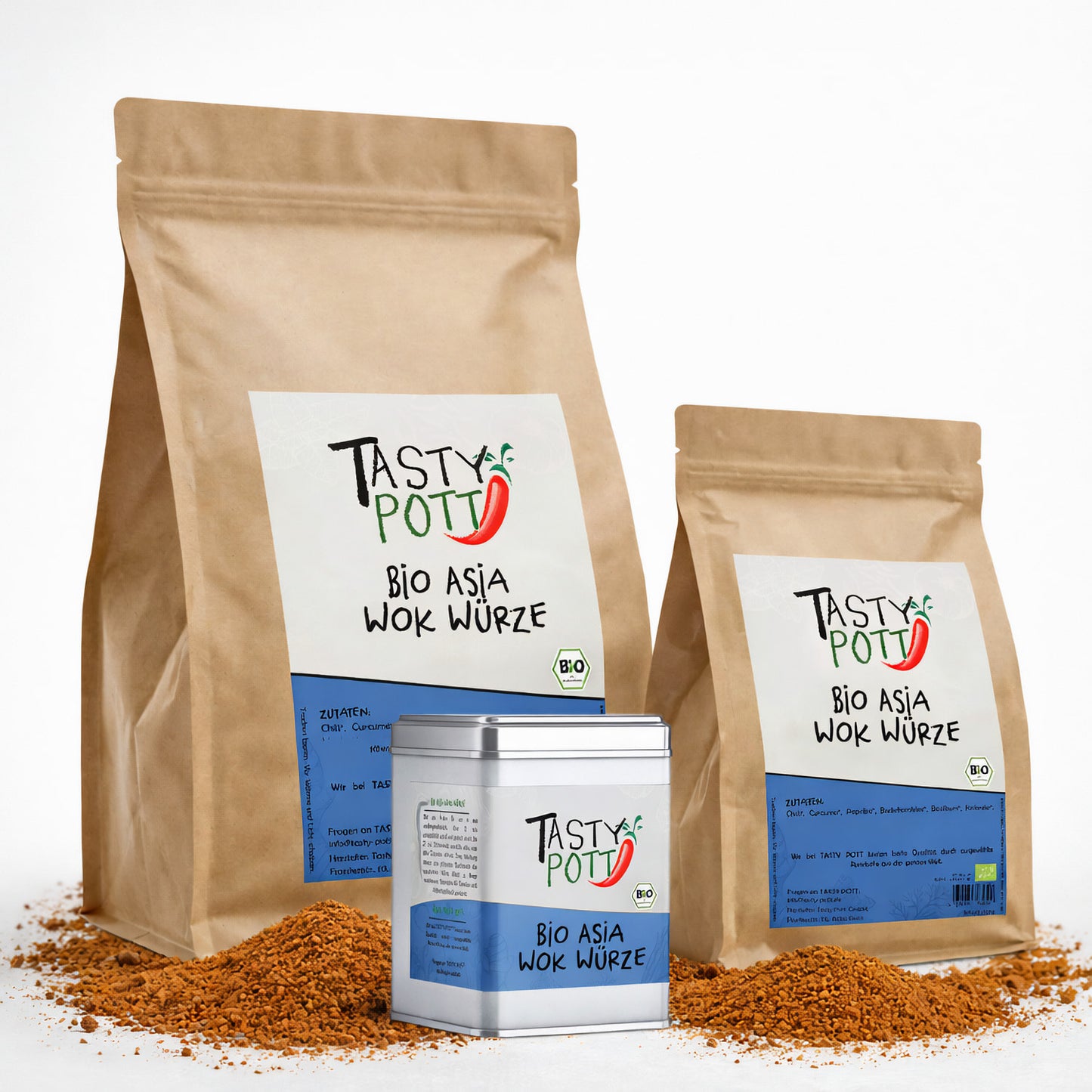 Bio Asia Wok Würze - ab 30g im Beutel von Tasty Pott