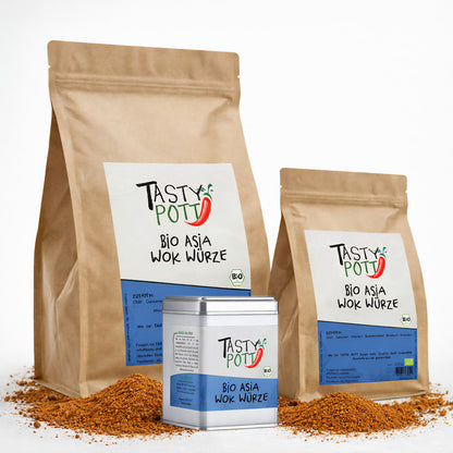 Bio Asia Wok Würze - ab 30g im Beutel von Tasty Pott
