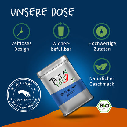Bio Chakalaka Gewürz - 100g Dose von Tasty Pott — Abbildung 3