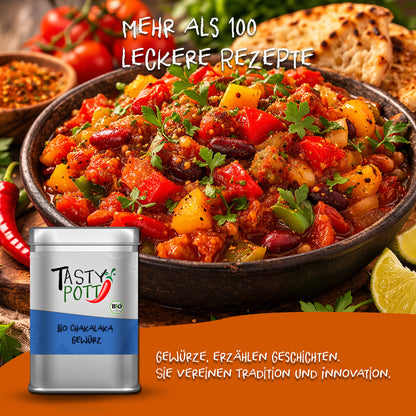Bio Chakalaka Gewürz - 100g Dose von Tasty Pott — Abbildung 5