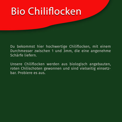 Bio Chiliflocken scharf - 50g von Tasty Pott — Abbildung 4