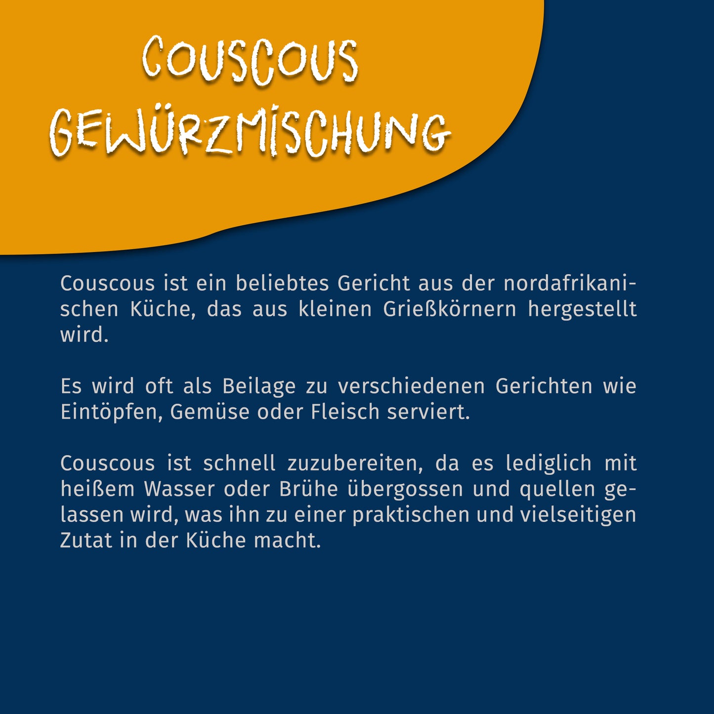 Couscous Gewürzmischung ab 30g Beutel von Tasty Pott — Abbildung 4