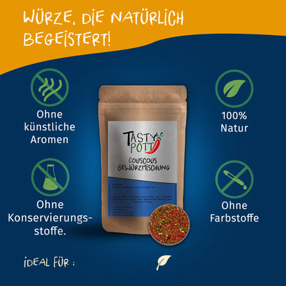 Couscous Gewürzmischung ab 30g Beutel von Tasty Pott — Abbildung 2