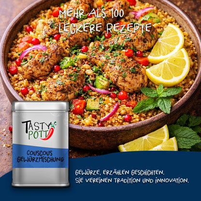 Couscous Gewürzmischung 50g Dose von Tasty Pott — Abbildung 5