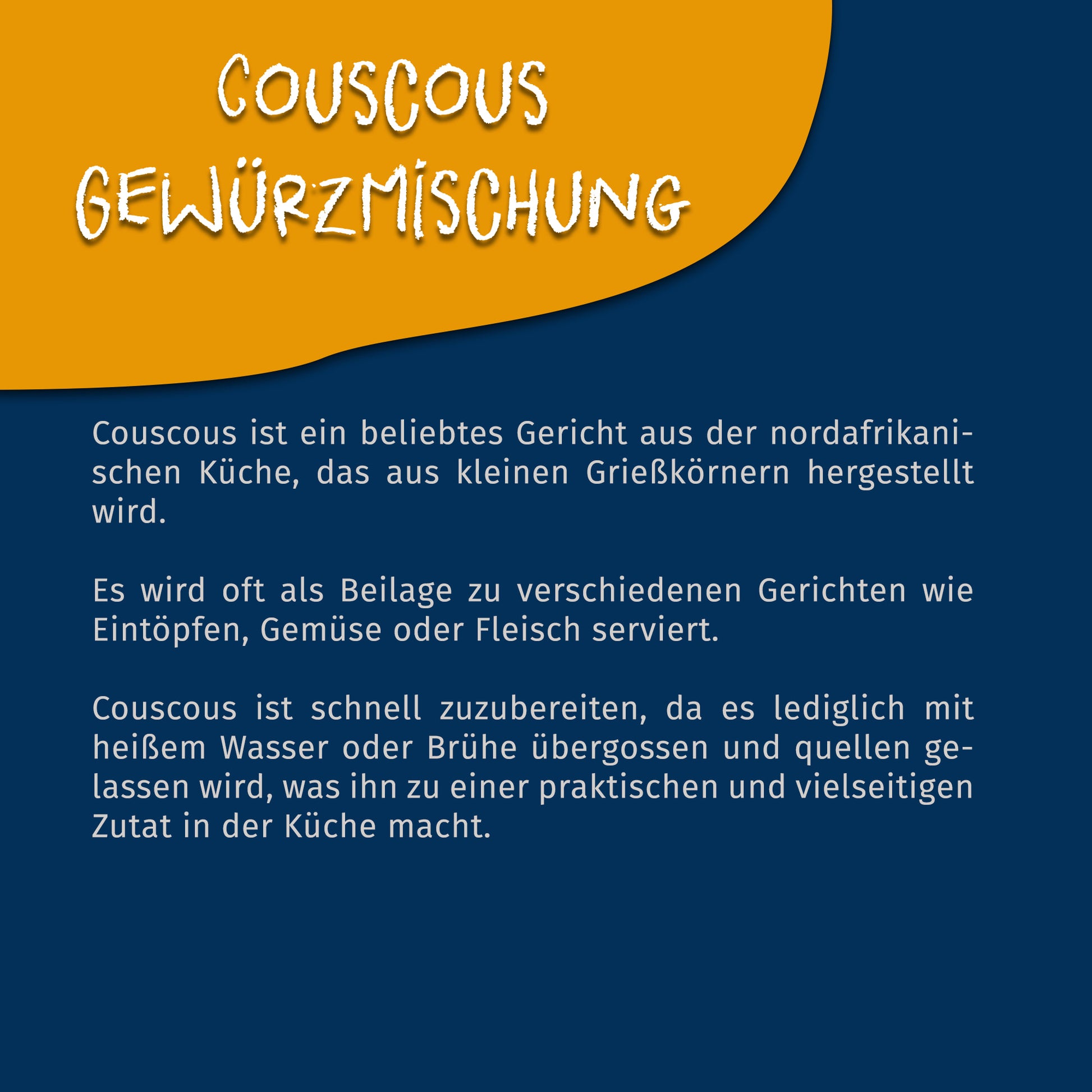 Couscous Gewürzmischung 50g Dose von Tasty Pott — Abbildung 4