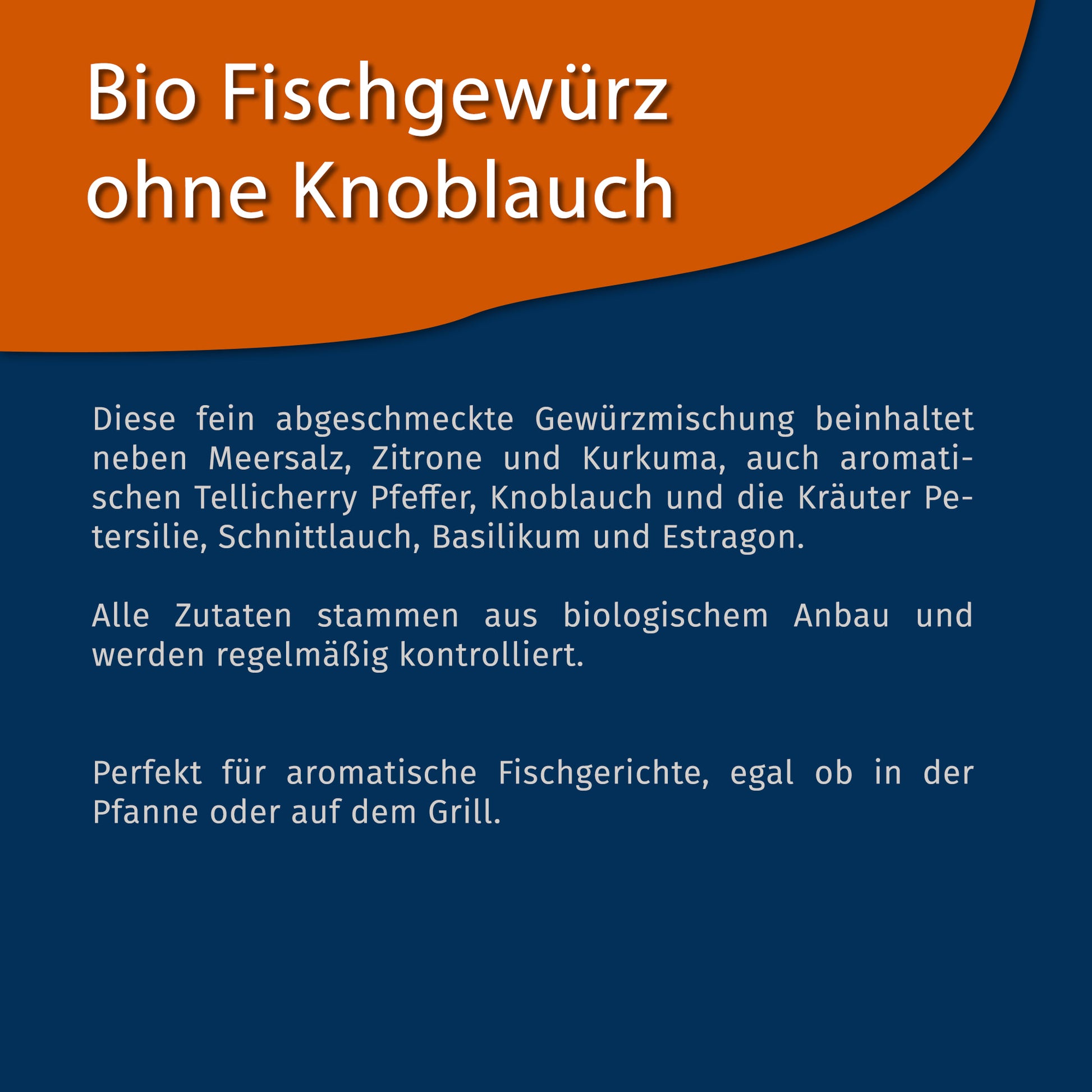 Bio Fischgewürz - ab 30g im Beutel Tasty Pott — Abbildung 4