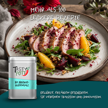 Bio Hibiskusblütensalz - ab 30g im Beutel von Tasty Pott — Abbildung 5
