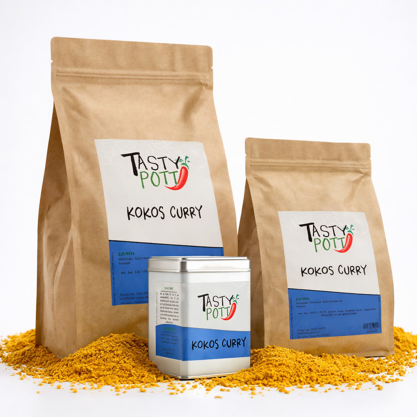 Kokos Curry Gewürz - Im Beutel ab 30g von Tasty Pott