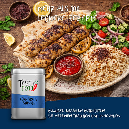 Tasty Pott Türkisches Sumach Pulver - 70g Dose — Abbildung 5